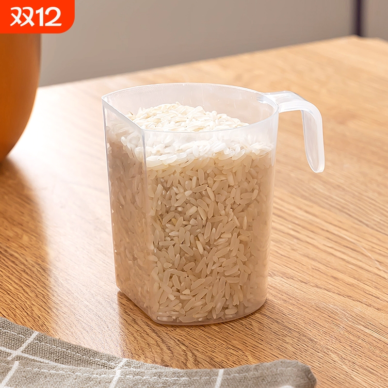 米杯量杯家用电饭煲带刻度米勺通用塑料食品级电饭锅舀米杯量米杯