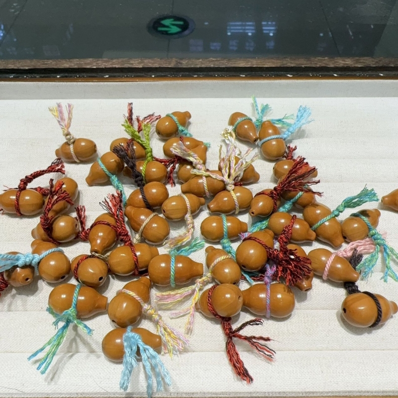 新品橄榄核葫芦配件手工diy文玩时尚配饰佛珠手串