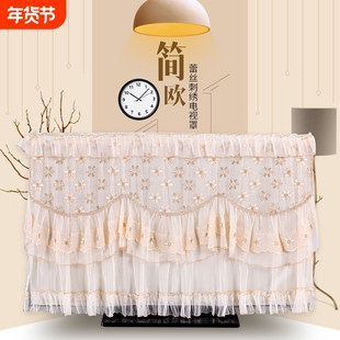 电视机防尘罩开机不取液晶电视机套平面曲面5065寸壁挂式盖帘布巾