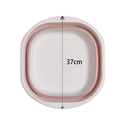 可折叠洗脸盆便携式旅行家用大号塑料盆子小号洗衣学生宿舍用耐用