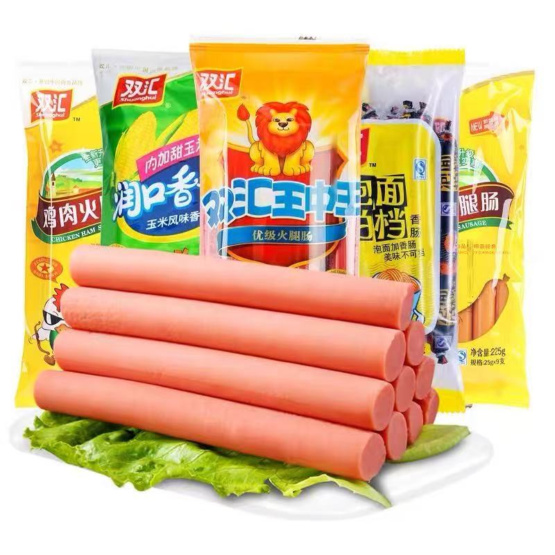 双汇火腿肠240g润口香甜王玉米风味鸡肉香肠泡面伴侣麻酱拍档淀粉图片