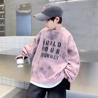 儿童卫衣男童痞帅风韩版潮牌上衣