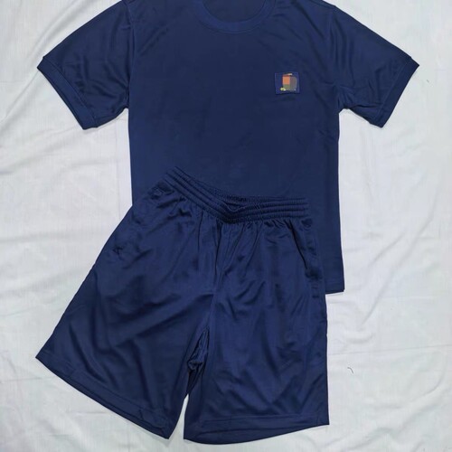 带拉链体能训练服套装男速干透气