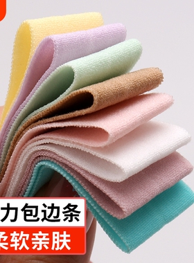 绿色包边条布料辅料衣服宝宝织带内裤弹力松紧带对折布带镶边粉色