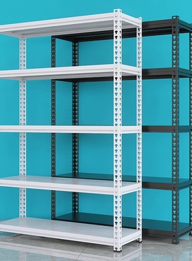 置物架多层角钢货架展示架家用仓储超市储物铁架商超多用落地架子