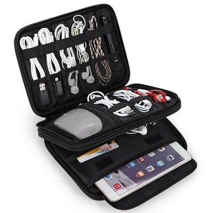 数据线 线充电器随身硬碟电源收纳包整理袋iPad平板电脑保护套壳