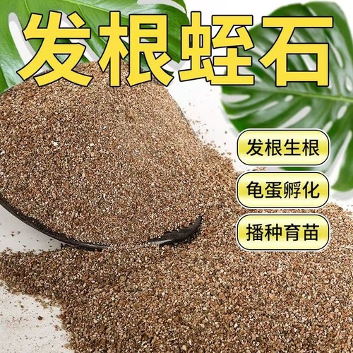 蛭石扦插用养花专用颗粒土乌龟蛋育苗基质月季专用土疏松土壤种植