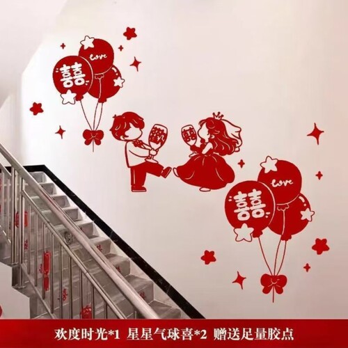 楼梯背景墙面装饰结婚用品楼道