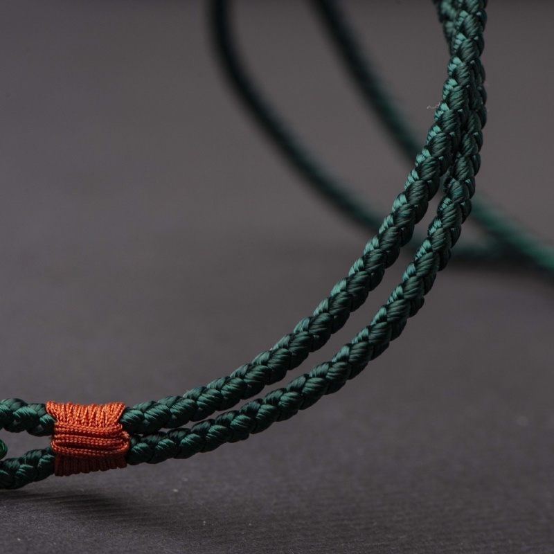 手工编织线绳吊坠绳龙纹线手链