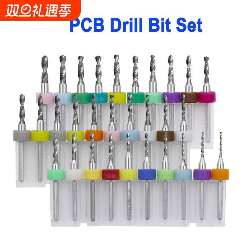 PCB钻头琥珀蜜蜡手捻钻打孔钨钢钻头雕刻微型小钻头高硬度