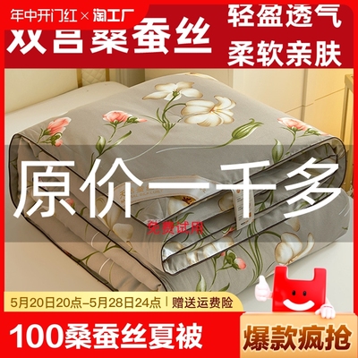 100%蚕丝被纯棉磨毛面料