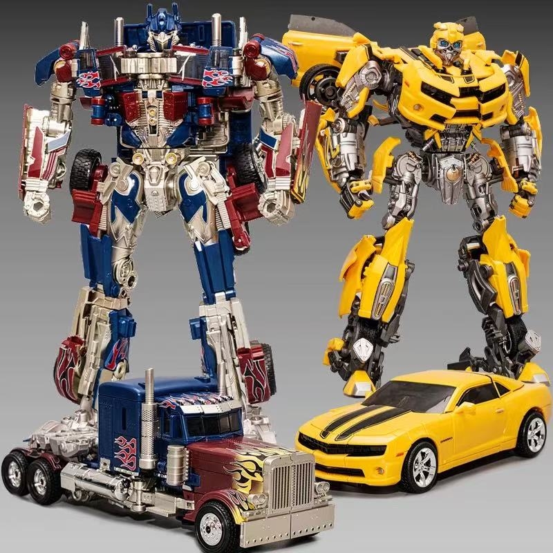 变形玩具擎天之柱正版合金大黄蜂男孩变模型金刚机器人汽车手办