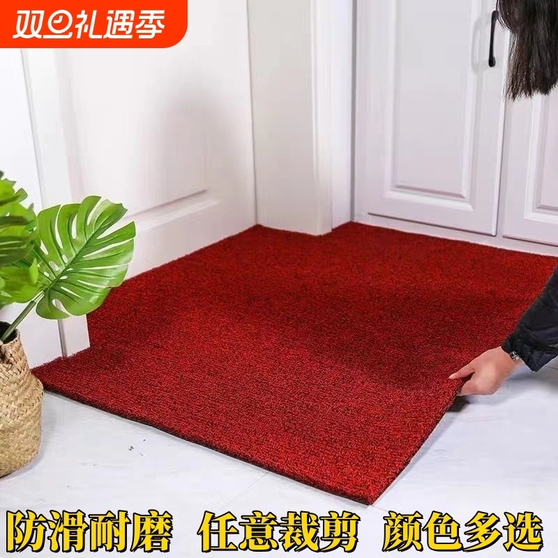 可裁剪丝圈地垫地毯进门口入户门垫家用防滑防水门口脚垫室外入门
