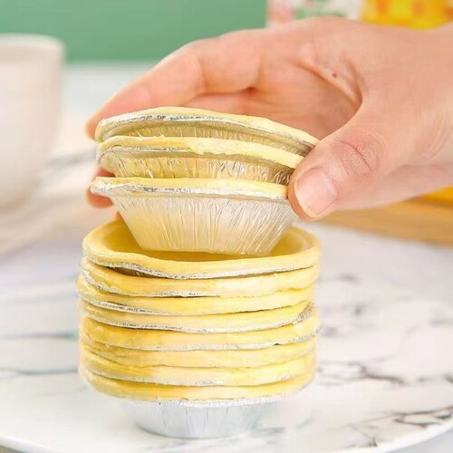 葡式蛋挞大号蛋挞皮原料家用半成品挞皮奶油烘焙原料批发奶香