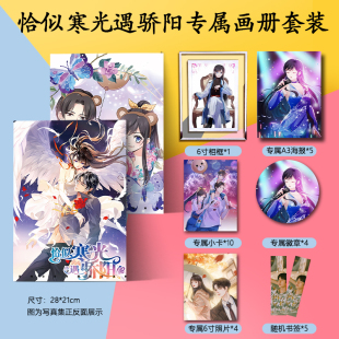 恰似寒光遇骄阳司夜寒叶绾绾周边画册集海报书签小卡徽章相框照片