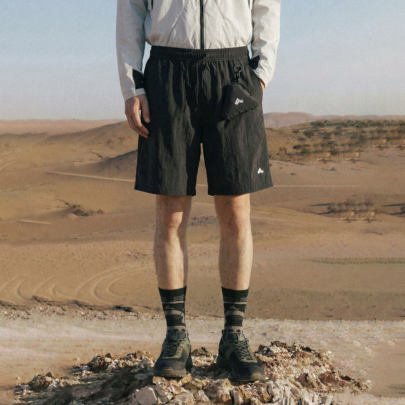 WHYWORKS 26SS [破土] 机能户外短裤 透气速干五分裤轻便收纳男