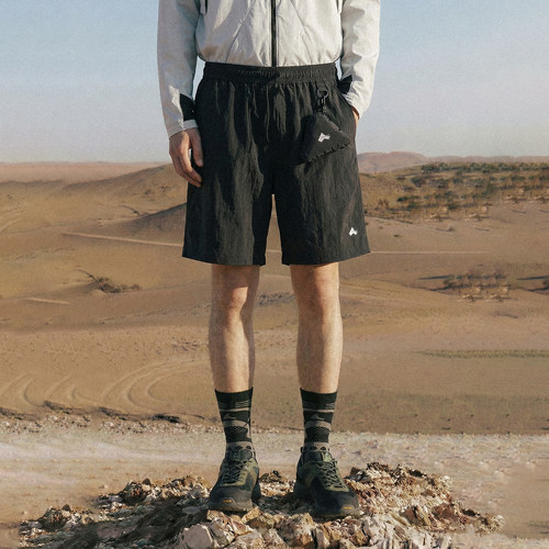 WHYWORKS机能速干五分户外短裤