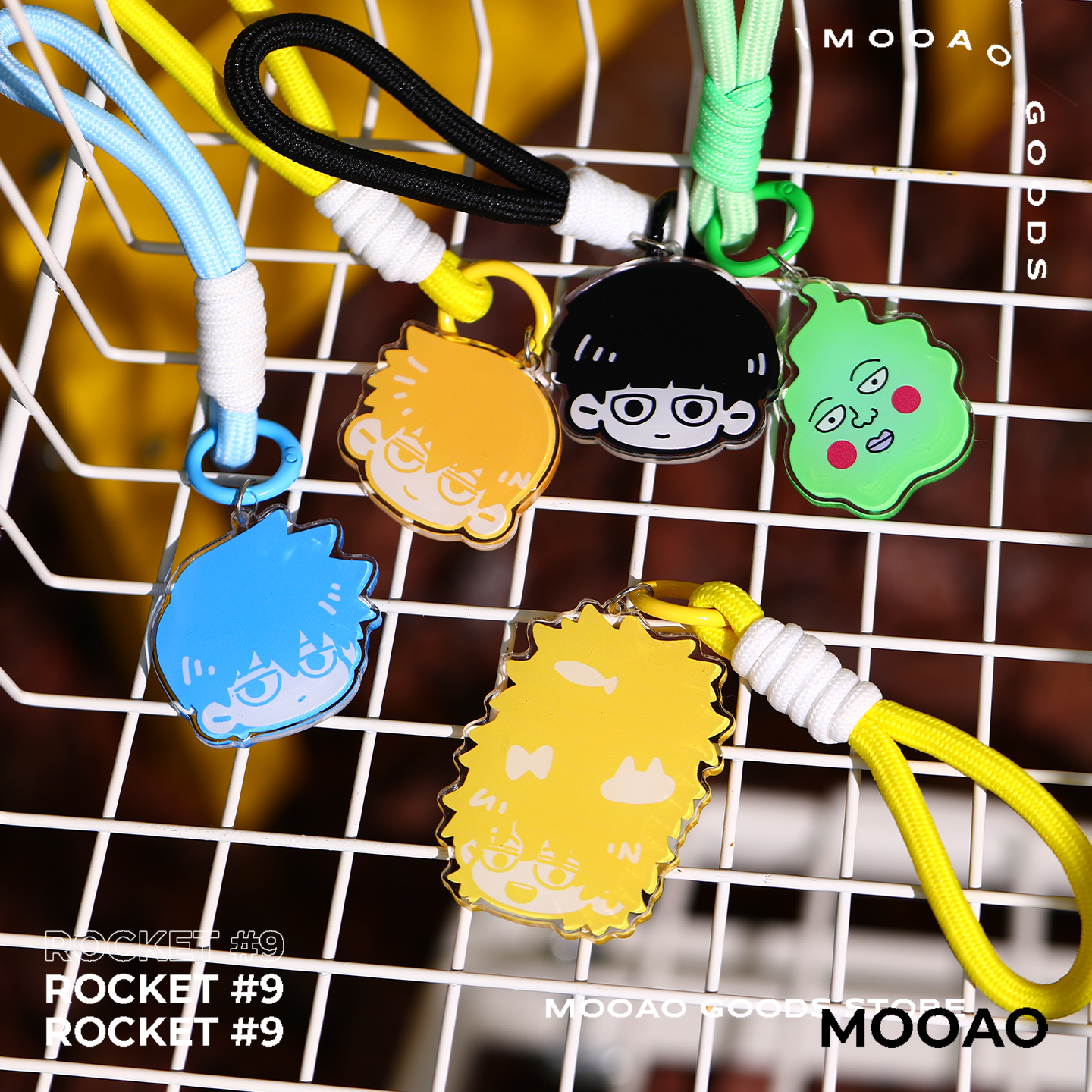 灵能百分百周边mob师匠钥匙扣