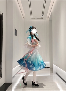 猫屿漫屋西施诗语江南王者荣耀cosplay日常民国风漫展女cos服套装