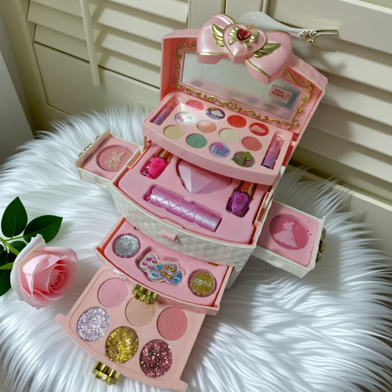 儿童化妆品套装女孩玉米淀粉配方