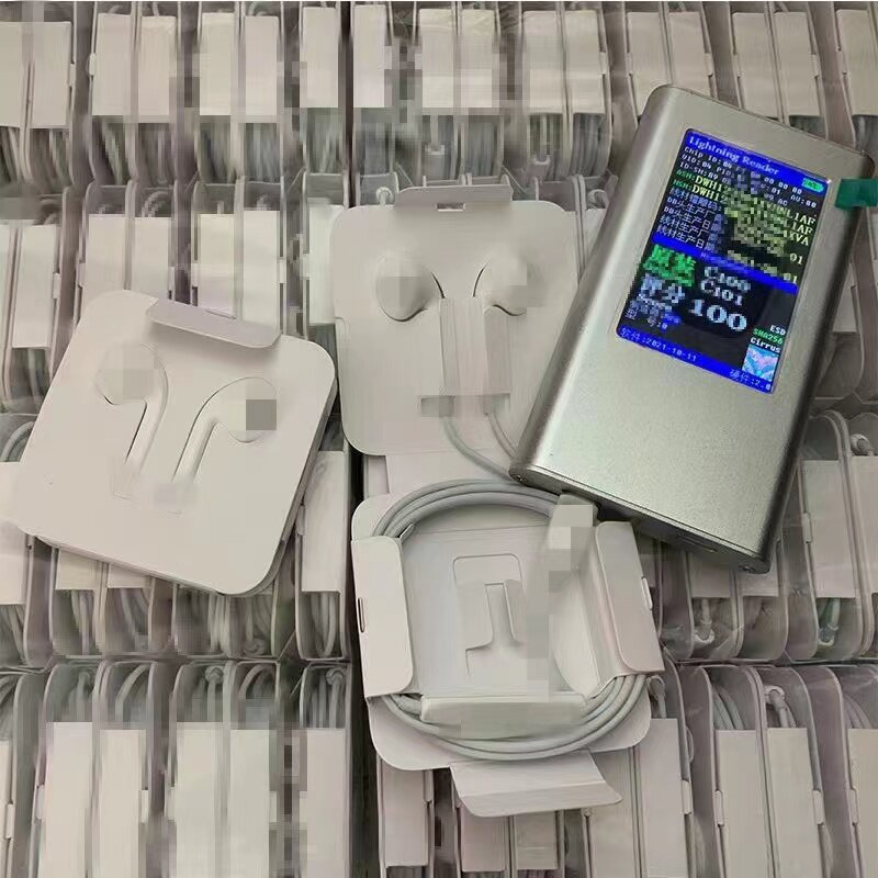 批fa适用于平果7代耳机即插即用线控扁口15/max/14入耳式扁头耳塞