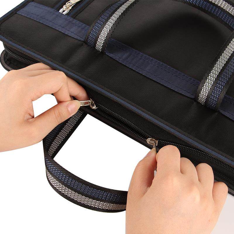 휴대용 아코디언 가방 옥스포드 천 다층 폴더 학생 시험지 폴더 분류 사무실 정보 저장 가방 문서 가방