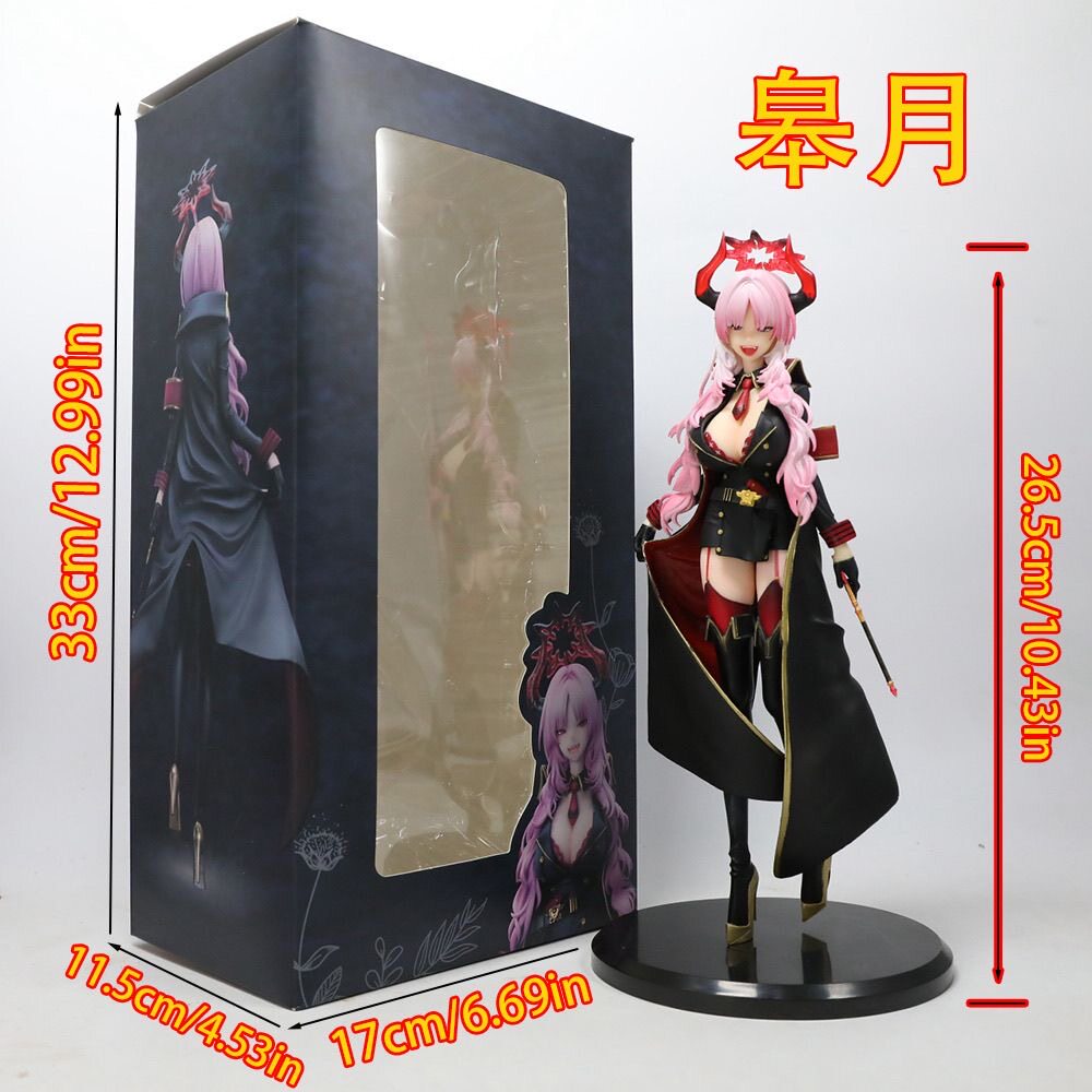 高品质国产美少女新款皋月小恶魔姐手办桌面机箱摆件