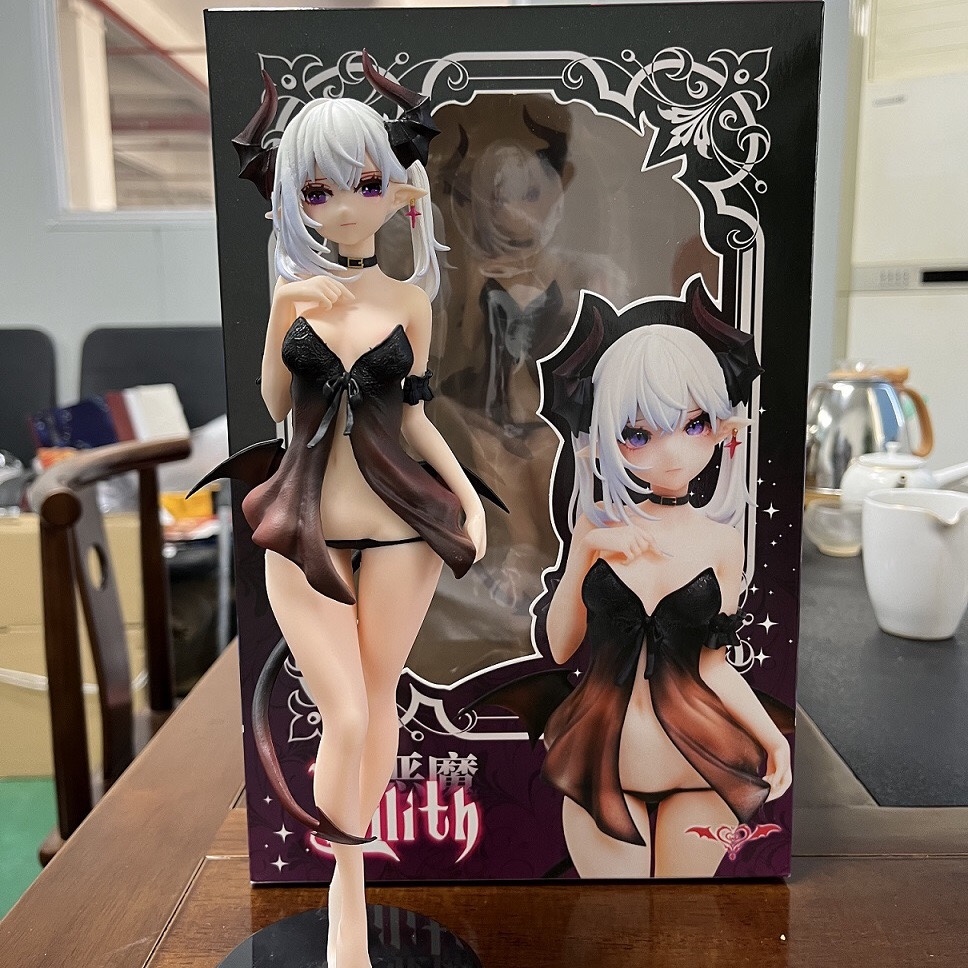 现货Animester—小恶魔Lilith追视眼1/6不可动手办高约29cm