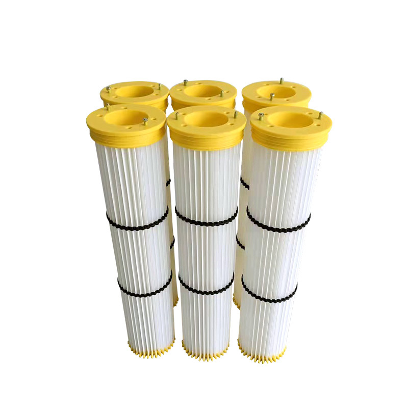 定制脉冲反吹振动式仓顶除尘器滤芯商砼站混凝土搅拌站水泥罐除尘