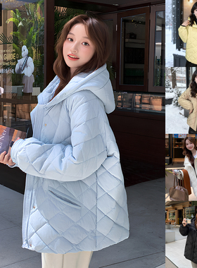 甜觅特大码女装冬装胖mm270斤高档90白鸭绒多色百搭轻薄羽绒服