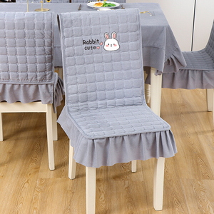 椅子套罩2023新款中式餐桌凳子套餐凳实木通用餐椅套椅子套罩坐垫