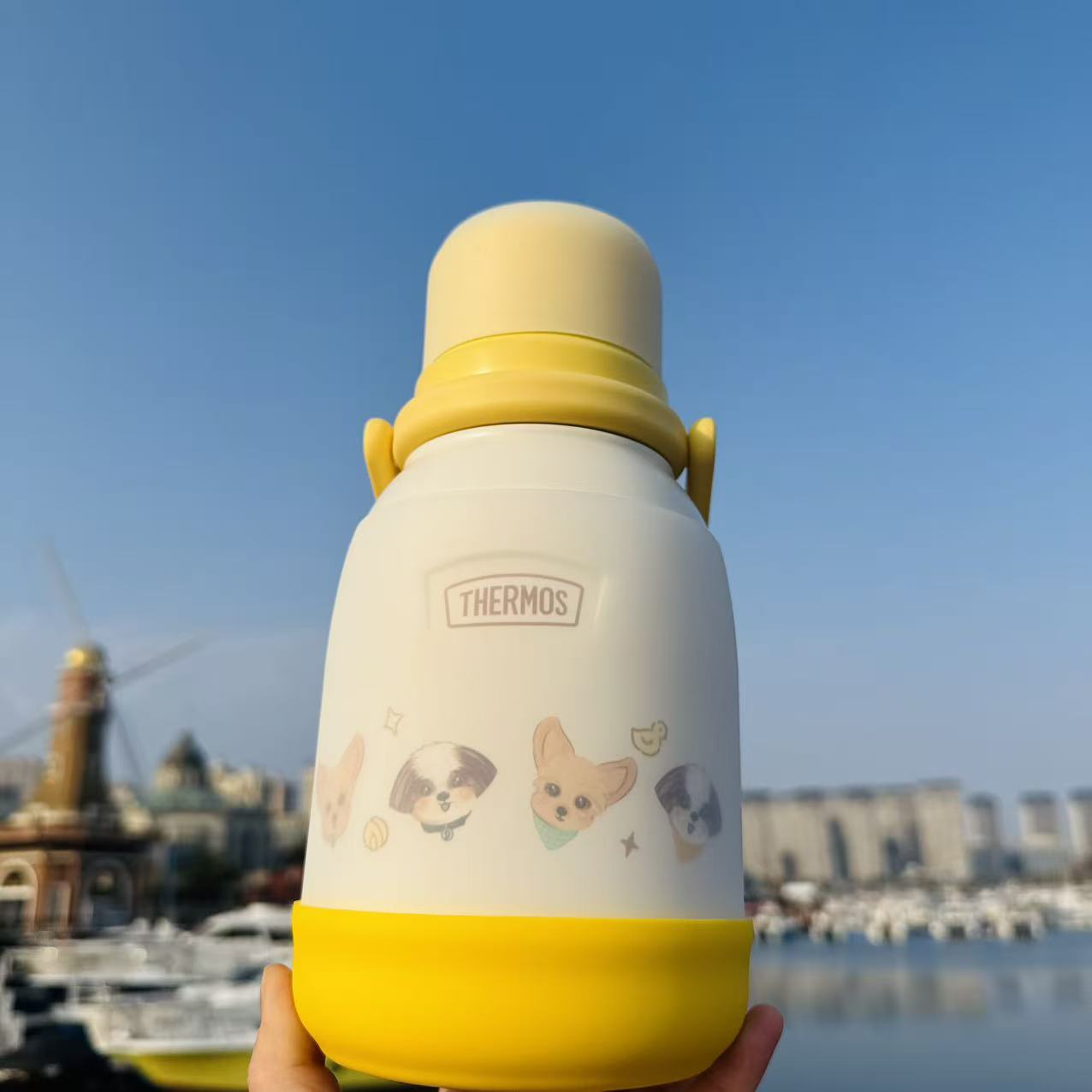 檀健次同款膳师1080ml保温杯套