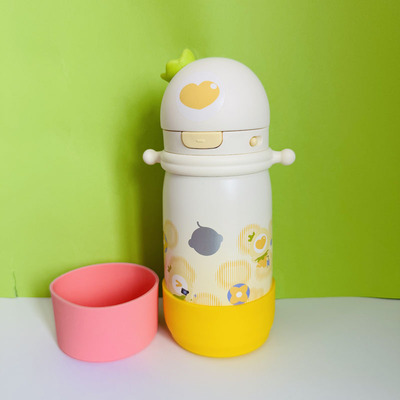 硅胶杯套babycare保温杯保护套