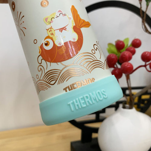 膳魔师保温杯杯垫硅胶杯底套jnl水杯底托保护套防摔防滑500ml350
