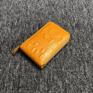 真皮卡包韩版百搭时尚头层牛皮男女通用手拿拉链短款卡包零钱包