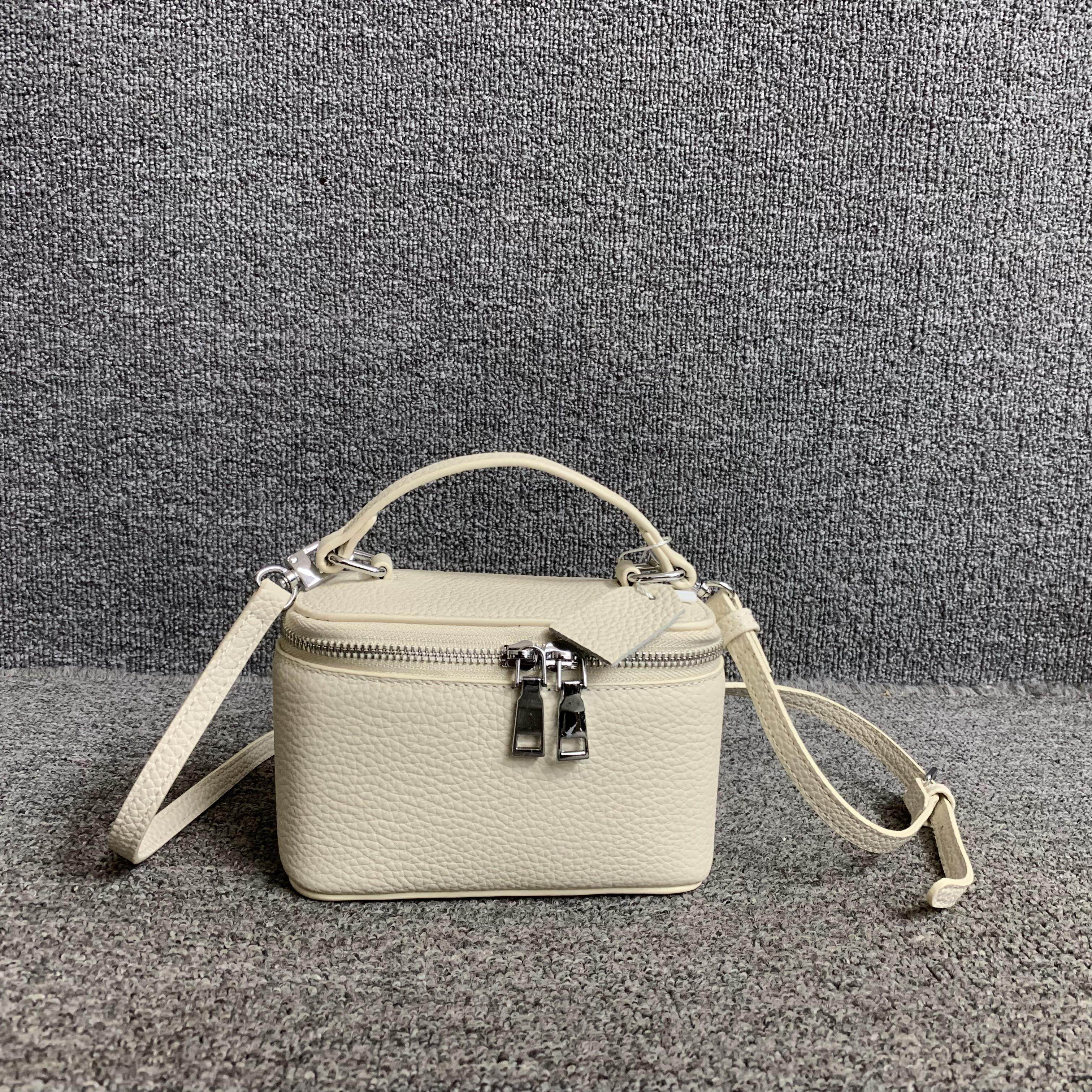 2025春夏新品时尚头层牛皮手提单肩轻便小众女手提单肩化妆盒子包,箱包皮具/热销女包/男包,通用款女包,淘宝优惠券,粉丝福利购,淘宝优惠卷