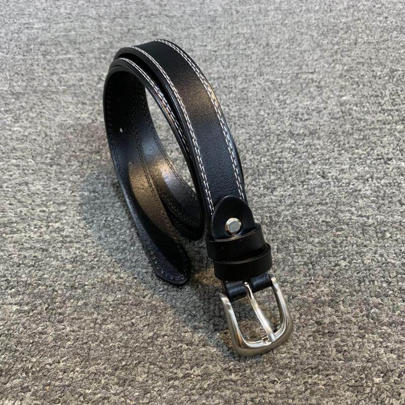 梦嘉丽针扣百搭牛皮小腰带