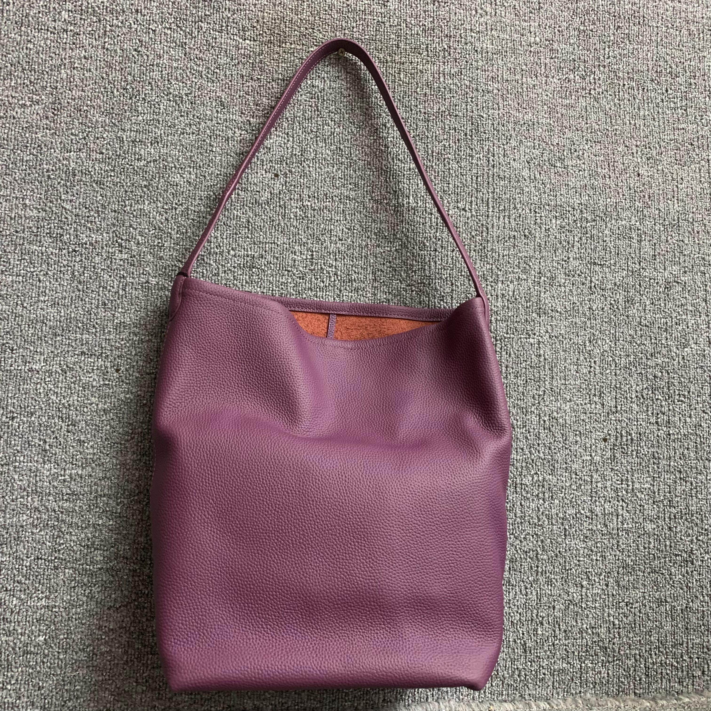 新品真皮小众设计女包韩版百搭时尚头层软牛皮手提腋下简约水桶包,箱包皮具/热销女包/男包,水桶包,淘宝优惠券,粉丝福利购,淘宝优惠卷