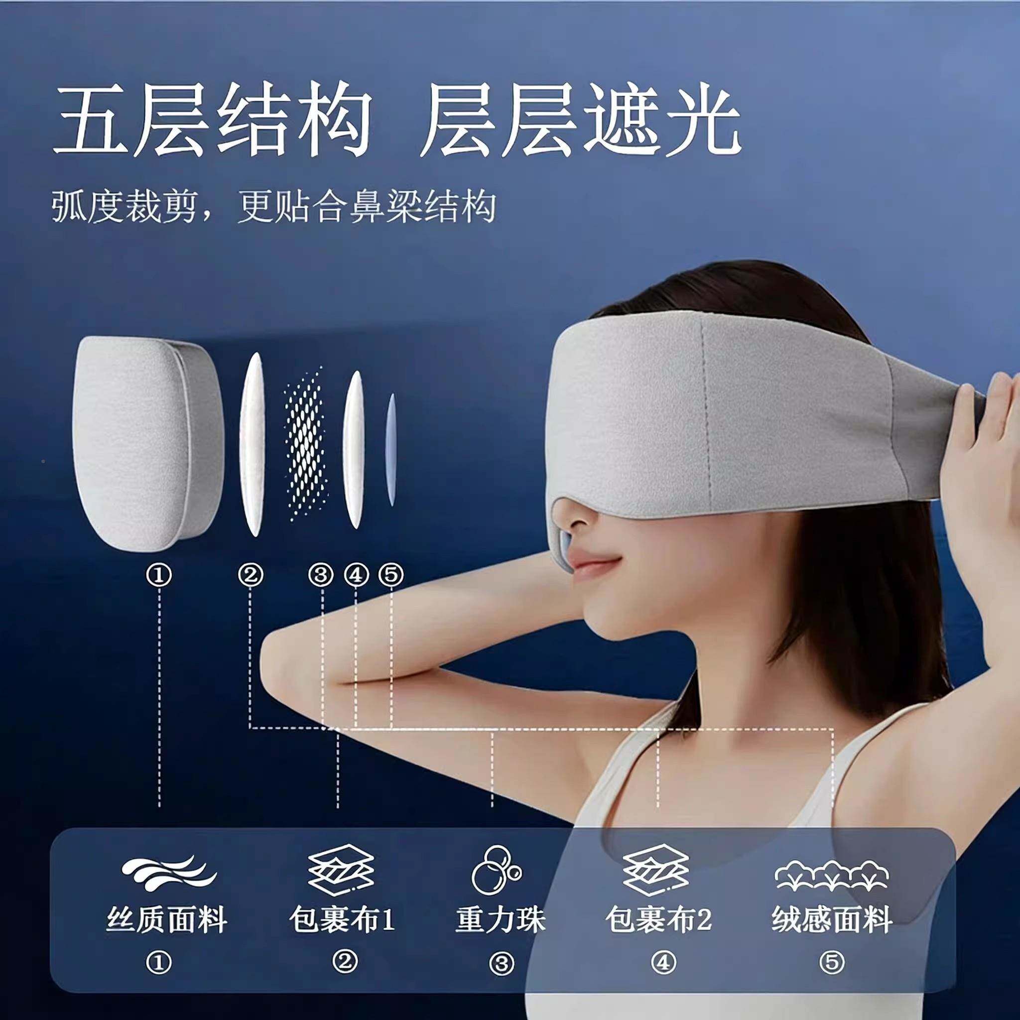 科技力眼罩用睡耳觉塞BWL遮光助眠神器男女通用缓专重解疲劳
