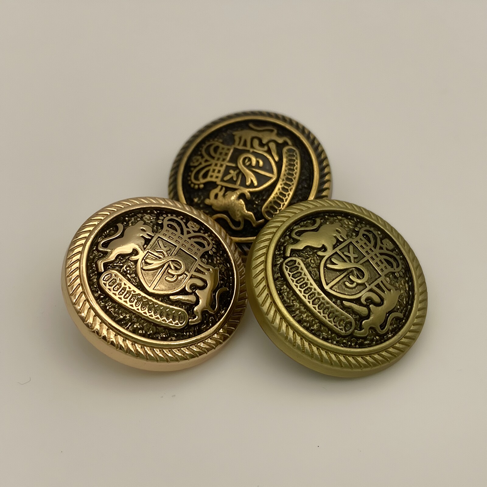 金属复古做旧大衣外套上衣纽扣西装毛衣钮扣高档开衫装饰扣子圆形