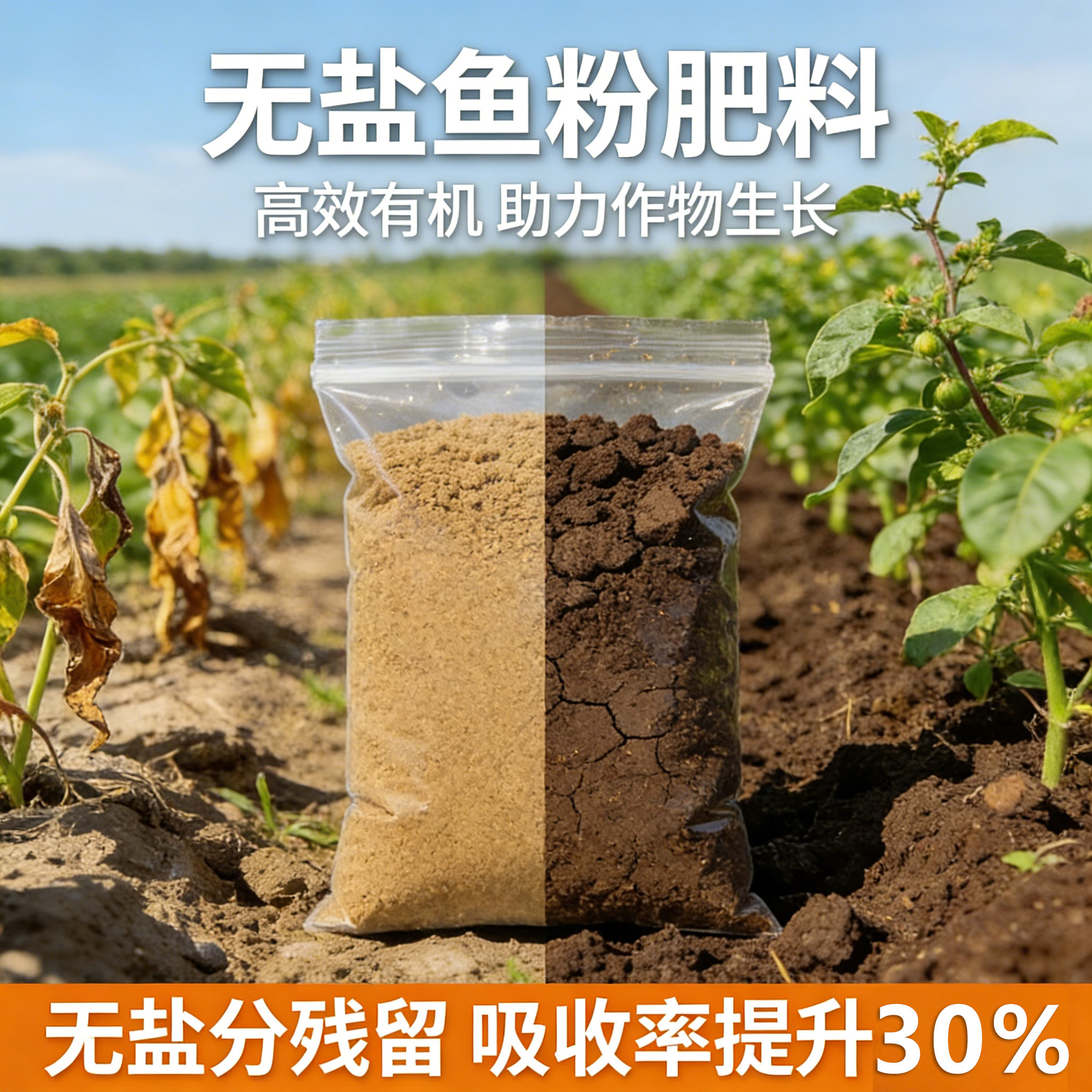 分离脱盐鱼粉饲料发酵肥料鱼蛋白农家肥有机肥原料鱼饲料国产鱼粉