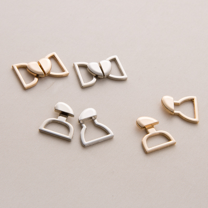 금속 작은 사랑 모양의 네크라인 버클 의류 액세서리 후크 버클 복숭아 하트 모양의 여성 청바지 허리 마술 도구 후크 버클