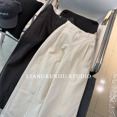 正。私藏款！专G品质。100棉好穿超显瘦高腰杨桃裤休闲裤614B13
