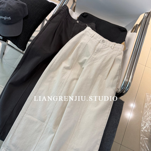 私藏款！专G品质。100棉。好穿超显瘦高腰杨桃裤休闲裤614B13