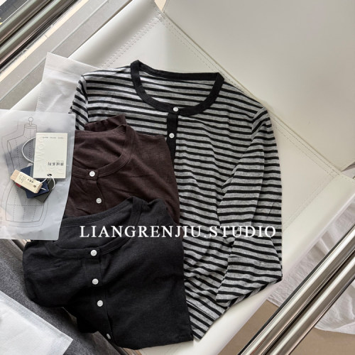自留私服推荐！细羊毛轻奢面料 实穿针织外套型开衫97B8
