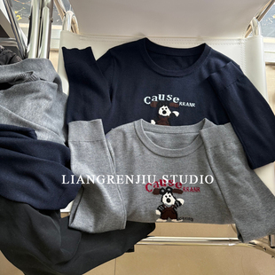 秋冬针织衫 抗起球细腻线衫 5166XR 卡通提花 普普风