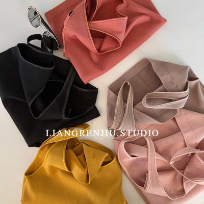 纯色百搭舒适亲肤吊带背心