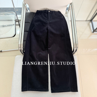 显瘦秋冬厚实休闲裤 加绒加厚 长裤 老钱风 优质灯芯绒