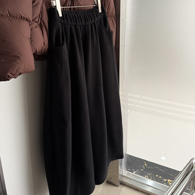 高腰纯色宽松百搭休闲裤