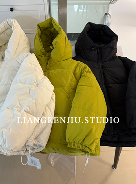推荐！不压箱底的好版型。高充绒量厚实冬季连帽外套羽绒服6199AR